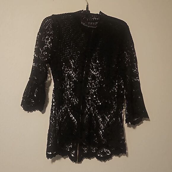 BOLD  elements Lace top Black XS - Picture 1 of 8